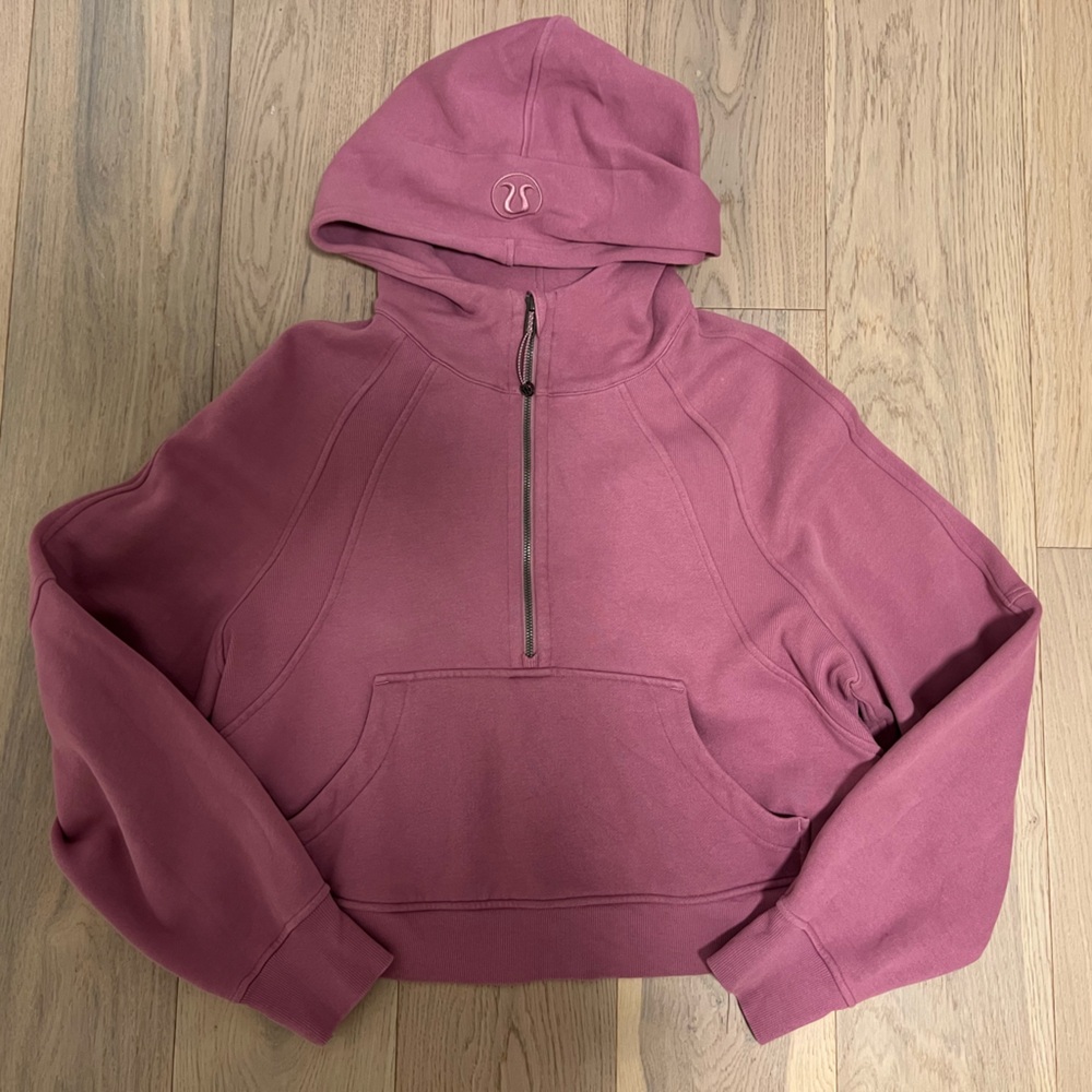 Lululemon Scuba Oversized Half Zip Hoodie
